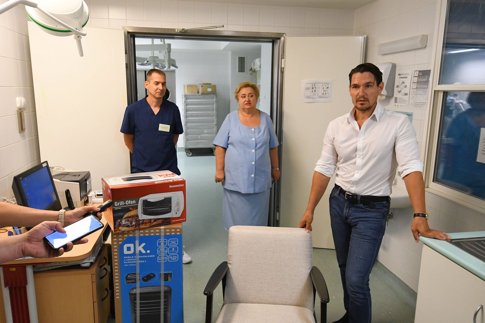 Civil segítség érkezett a Sürgősségi Betegellátó Osztály és a Traumatológiai Ambulancia dolgozóinak